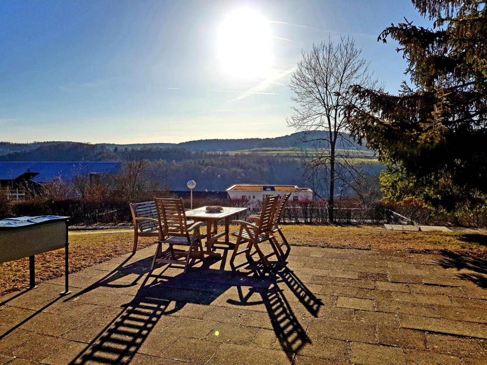 Berg-Bungalows Leinleitertal Heiligenstadt in Oberfranken Dış mekan fotoğraf